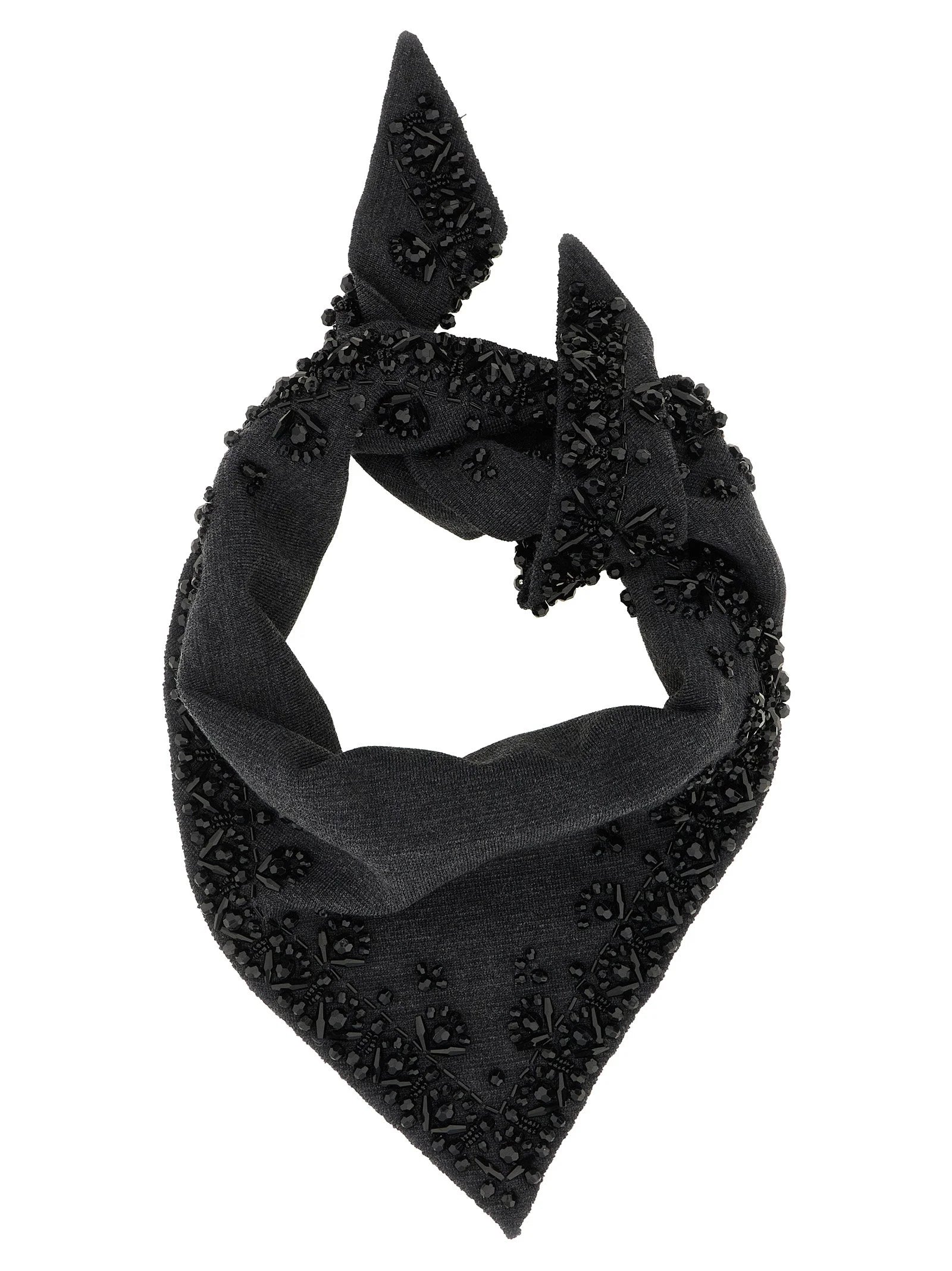 P.A.R.O.S.H. Gray Wool Scarf