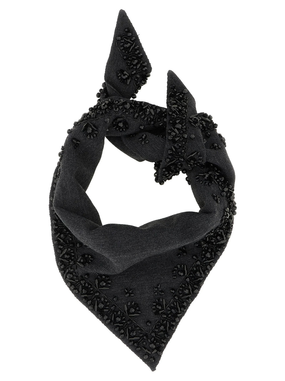 P.A.R.O.S.H. Gray Wool Scarf