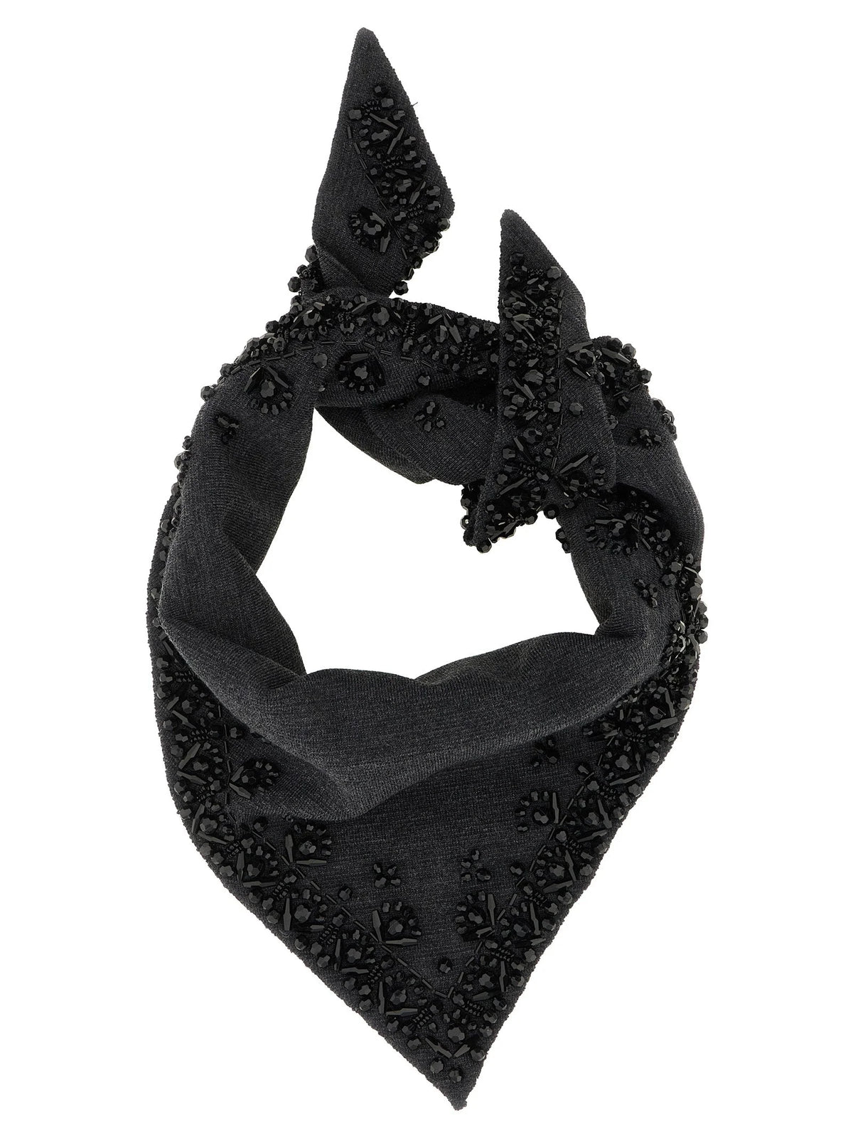 P.A.R.O.S.H. Gray Wool Scarf