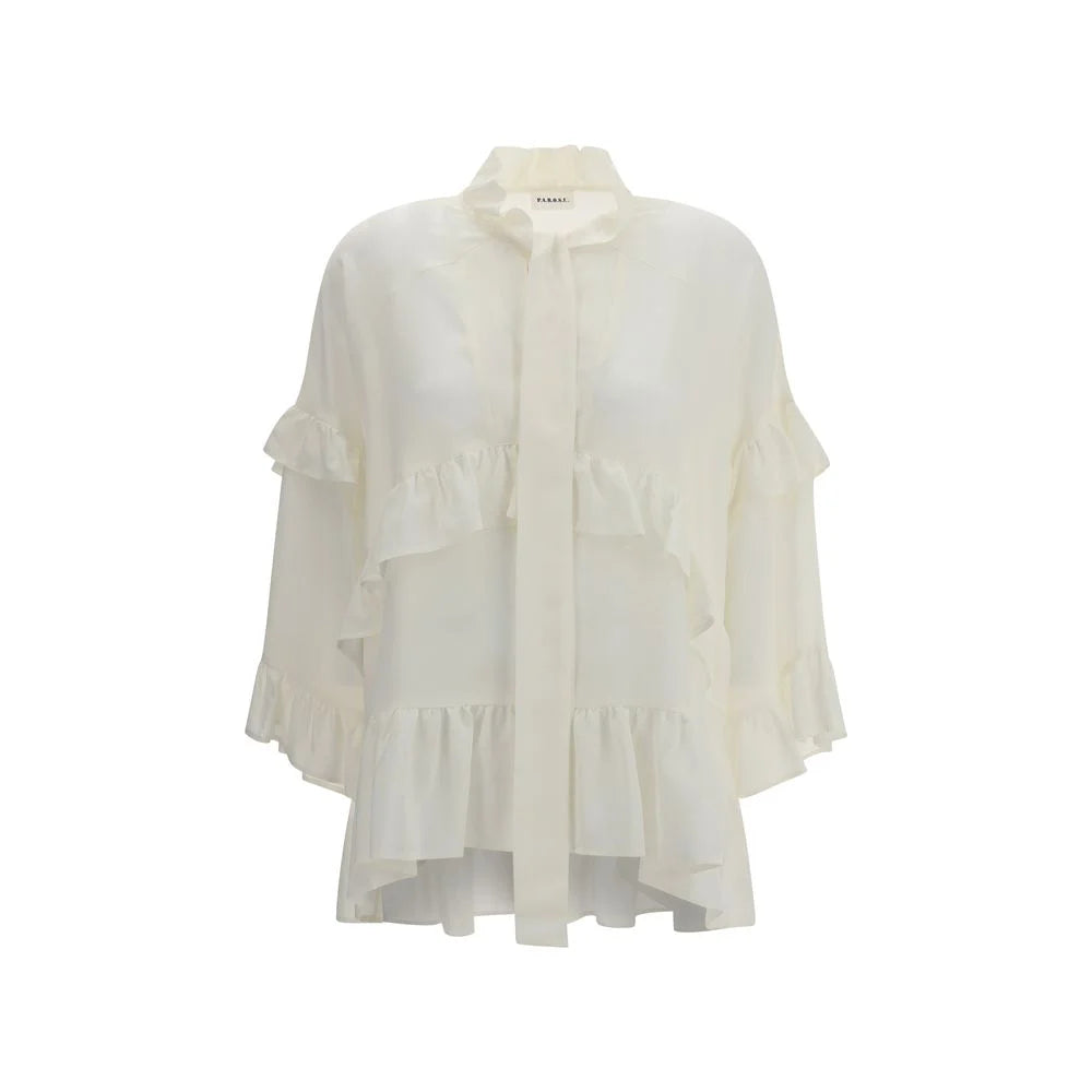 P.A.R.O.S.H. Ruffle Blouse - S - Blouses