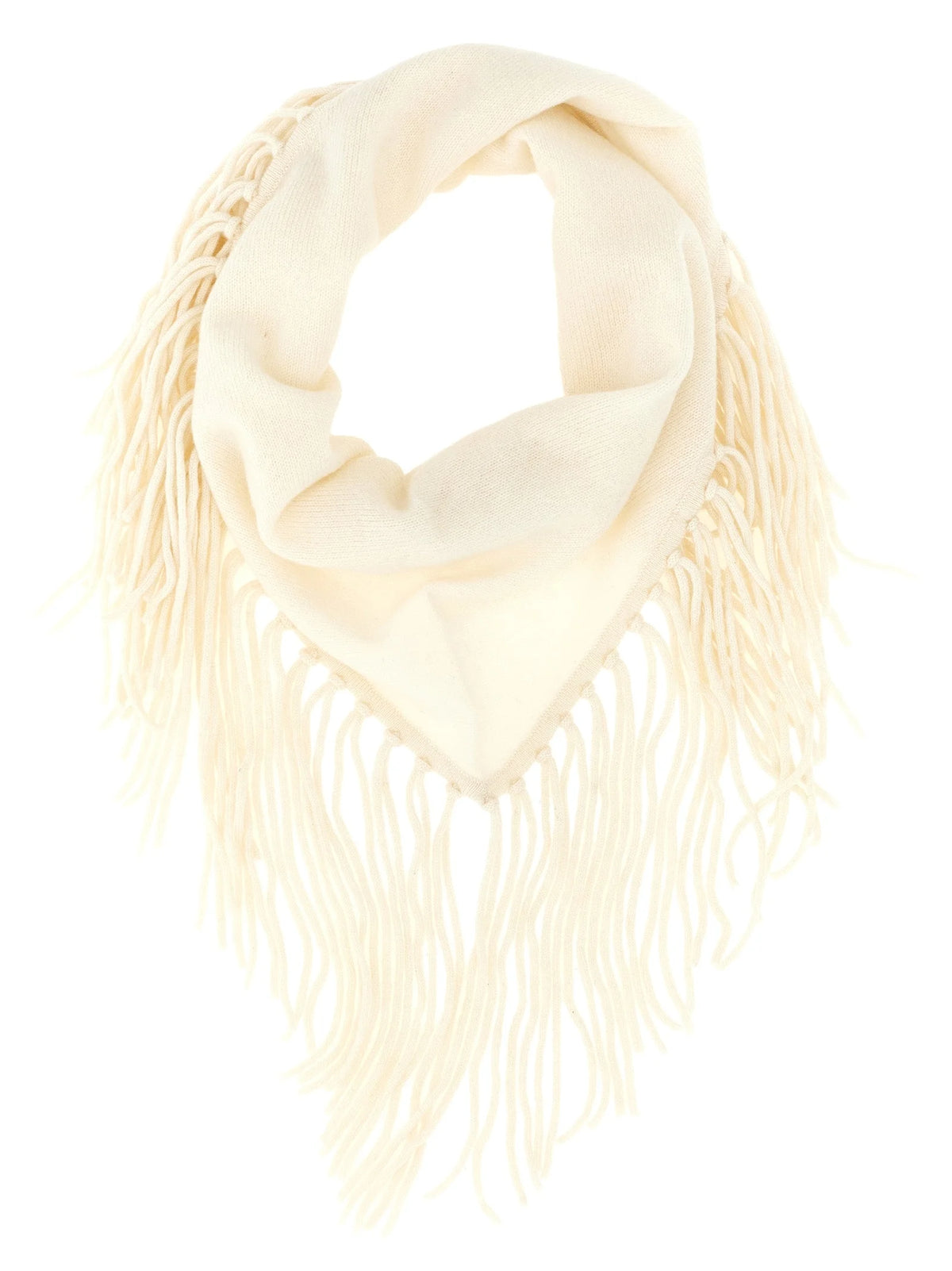P.A.R.O.S.H. White Cashmere Scarf