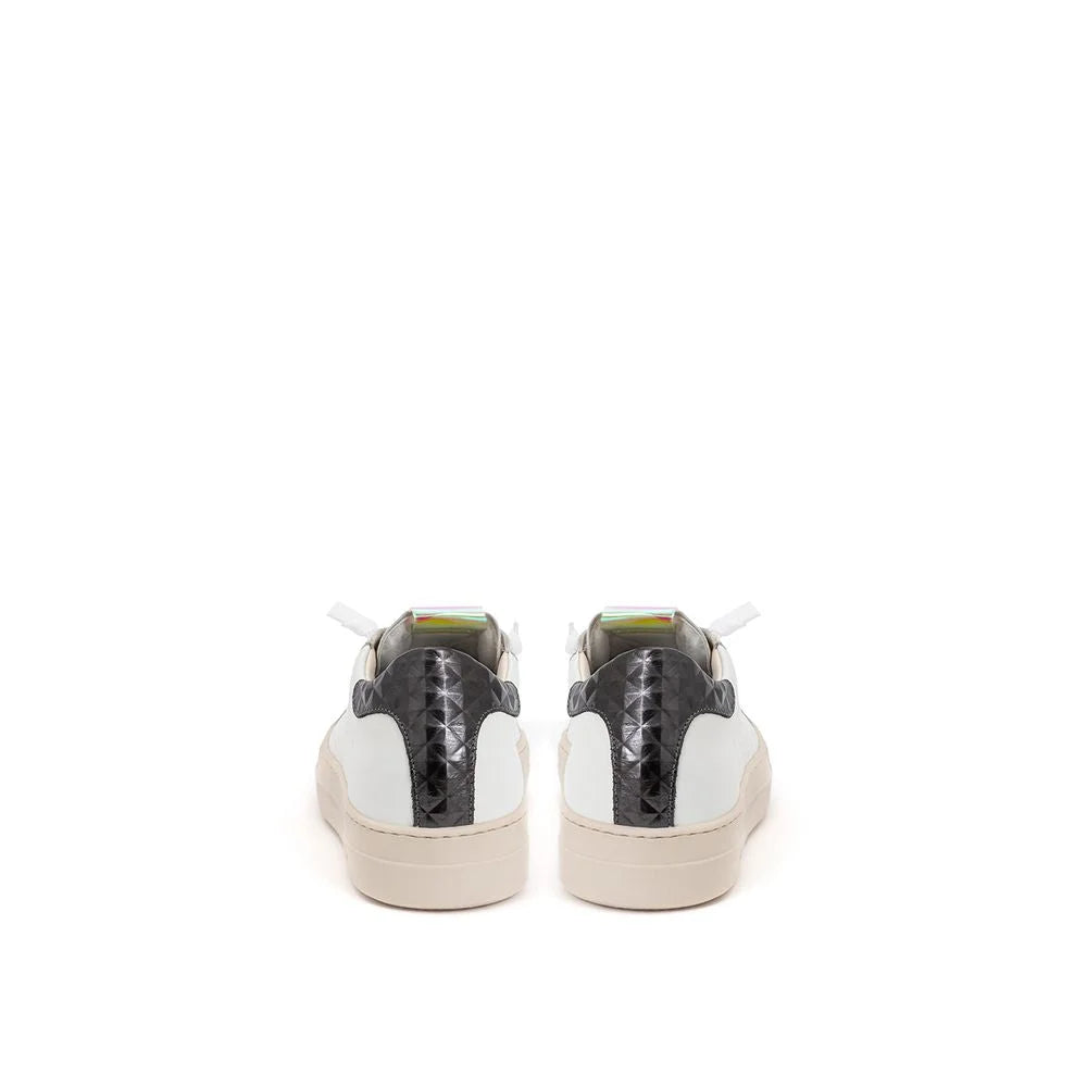 P448 Elevate Your Sneaker Game with All-White Italian Leather Kicks - EU36/US6 - Sneakers