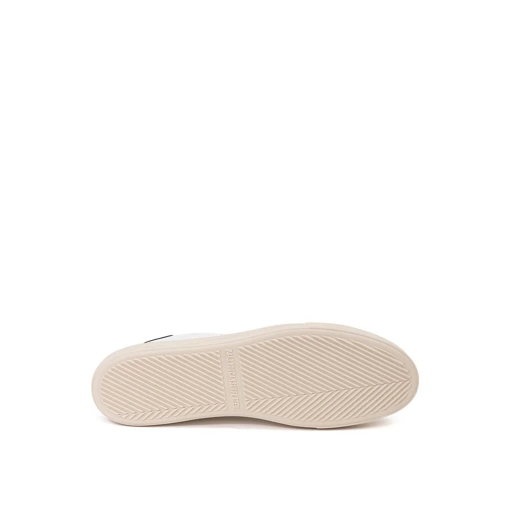 P448 Elevate Your Sneaker Game with All-White Italian Leather Kicks - EU36/US6 - Sneakers