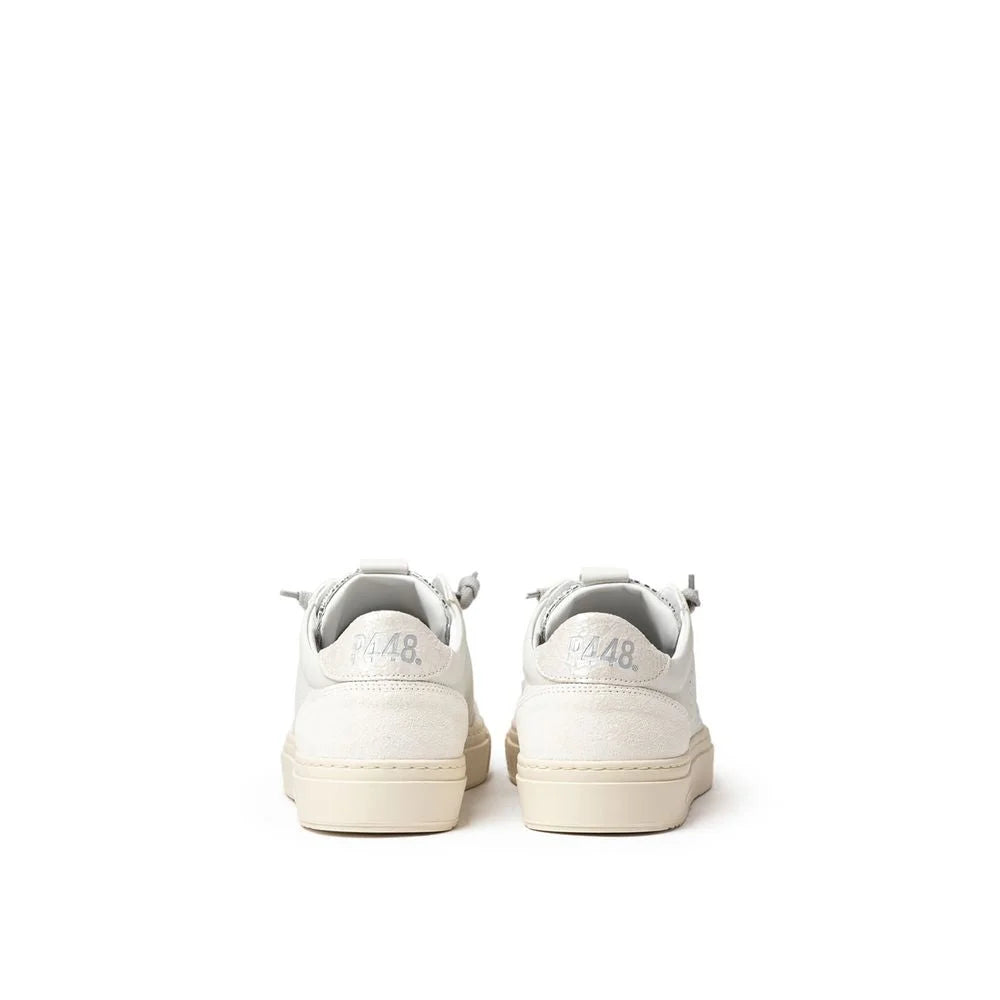 P448 White Leather Sneaker - EU41/US11 - Sneakers
