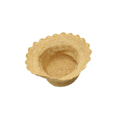 Paco Rabanne Beige Vegetable Fiber Bucket Hat - XS