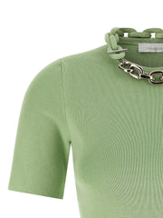 Paco Rabanne Bicolor Textile T-Shirt - M