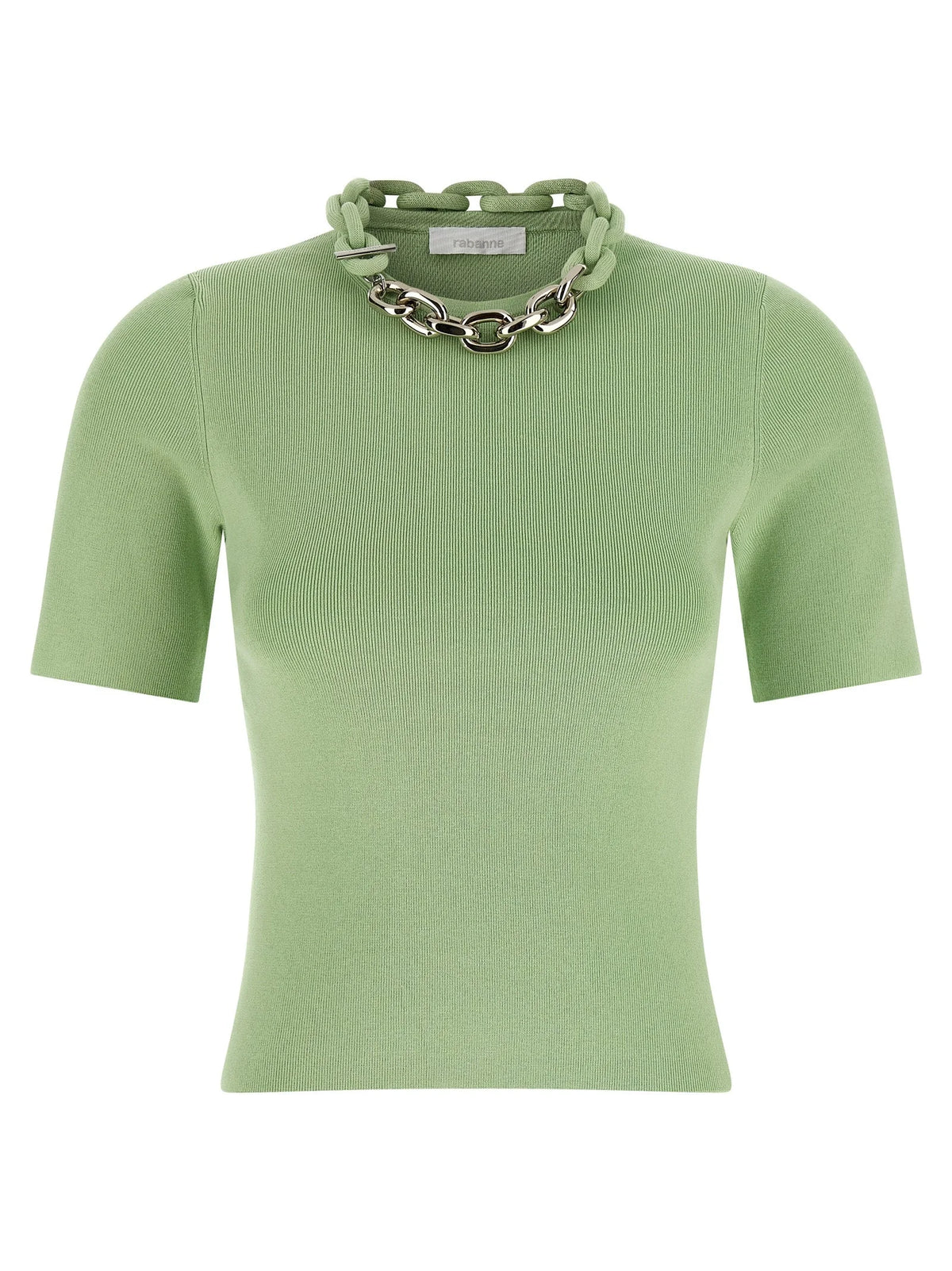 Paco Rabanne Bicolor Textile T-Shirt - M