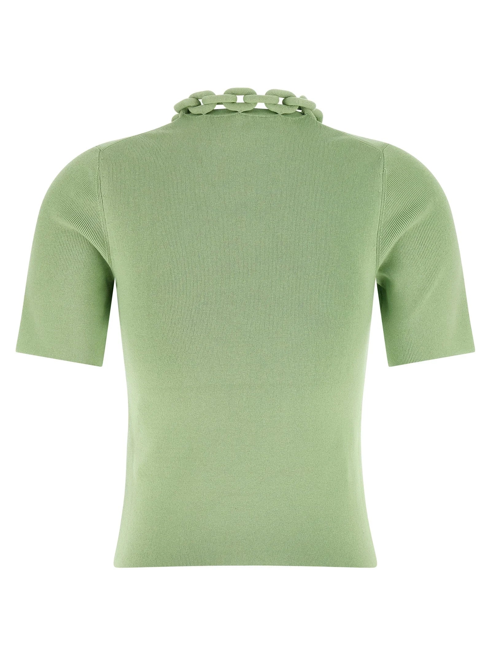 Paco Rabanne Bicolor Textile T-Shirt - M