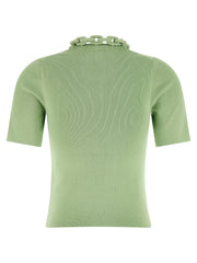 Paco Rabanne Bicolor Textile T-Shirt - M