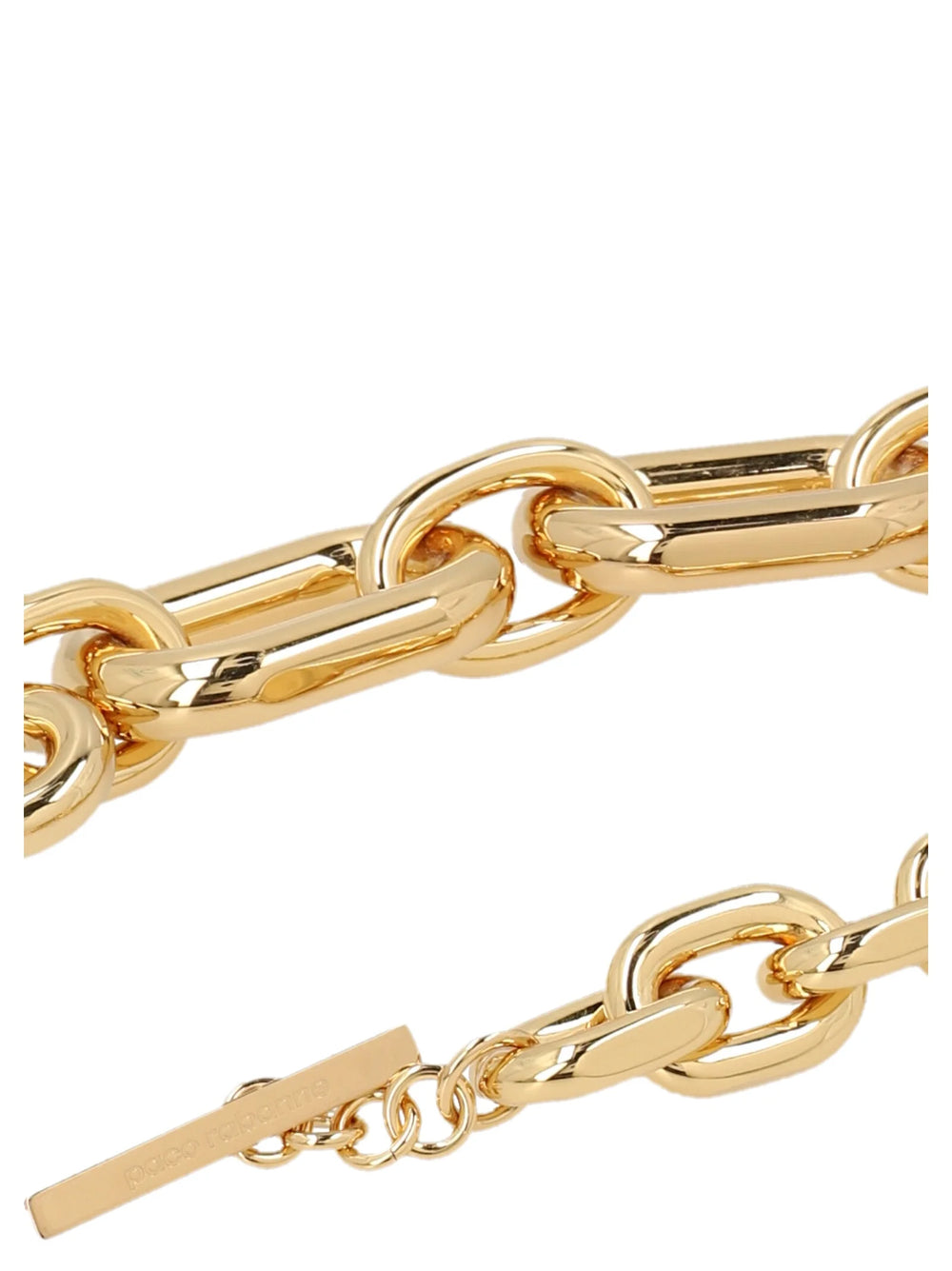 Paco Rabanne Gold Aluminum Necklace - One Size