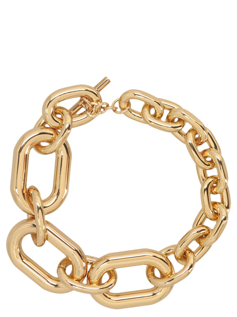 Paco Rabanne Gold Aluminum Necklace - One Size