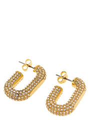 Paco Rabanne Gold Brass Earrings - One Size