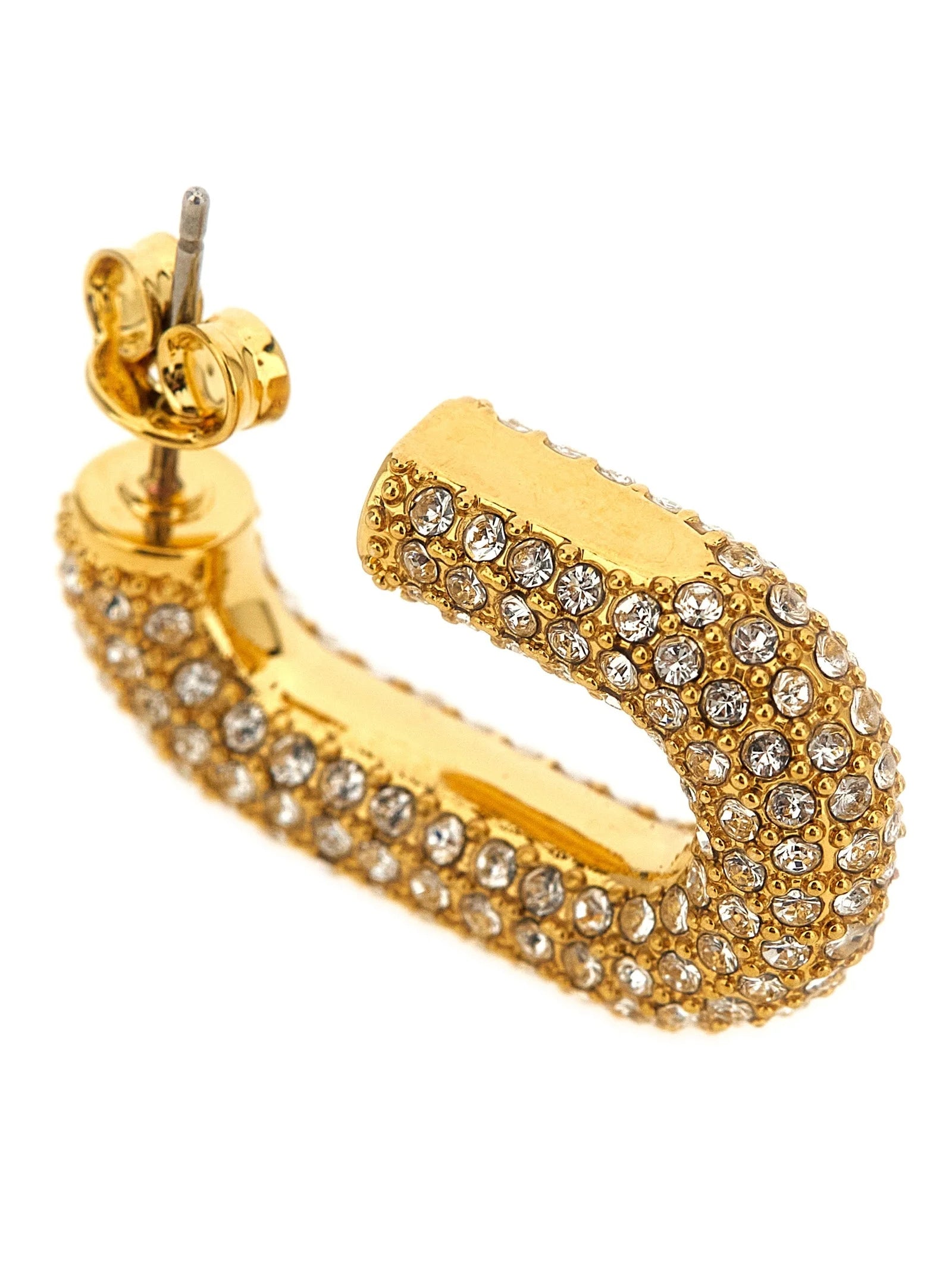 Paco Rabanne Gold Brass Earrings - One Size