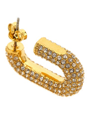 Paco Rabanne Gold Brass Earrings - One Size