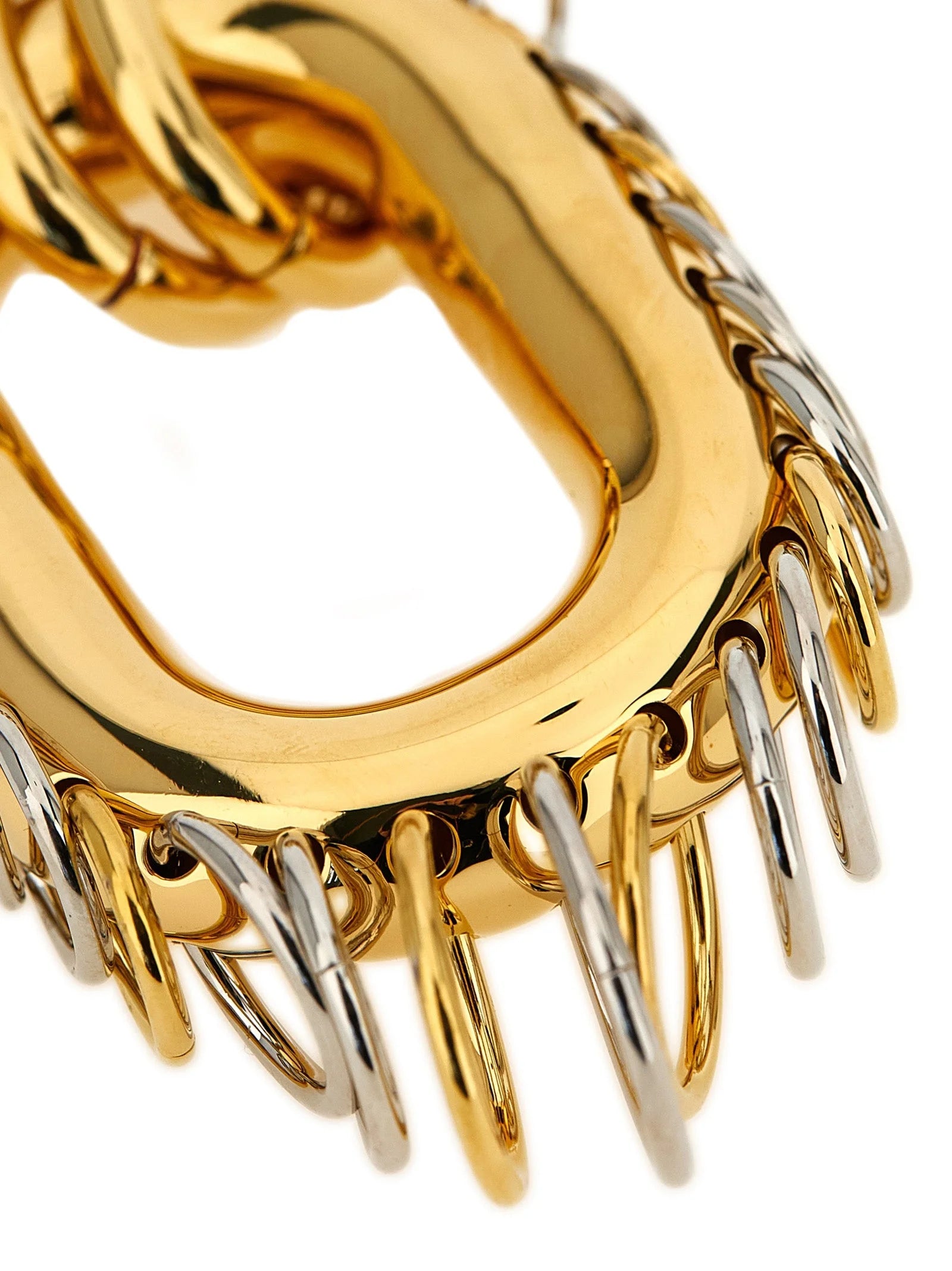 Paco Rabanne Gold Brass Necklace - One Size