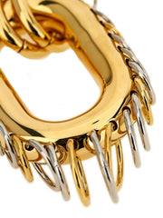 Paco Rabanne Gold Brass Necklace - One Size