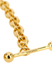Paco Rabanne Gold Brass Necklace - One Size