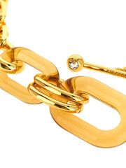 Paco Rabanne Gold Brass Necklace - One Size