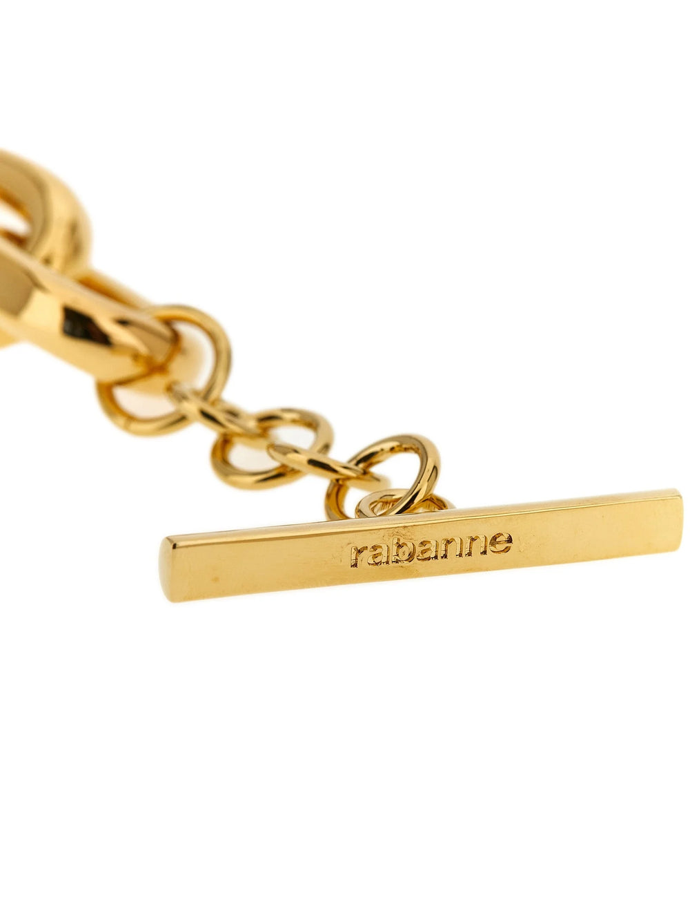 Paco Rabanne Gold Brass Necklace - One Size