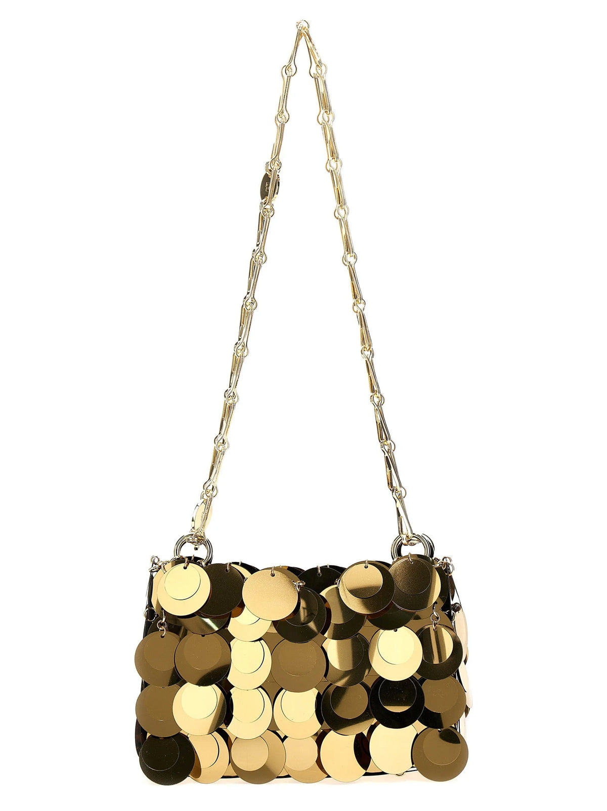 Paco Rabanne Gold Polyester Handbag
