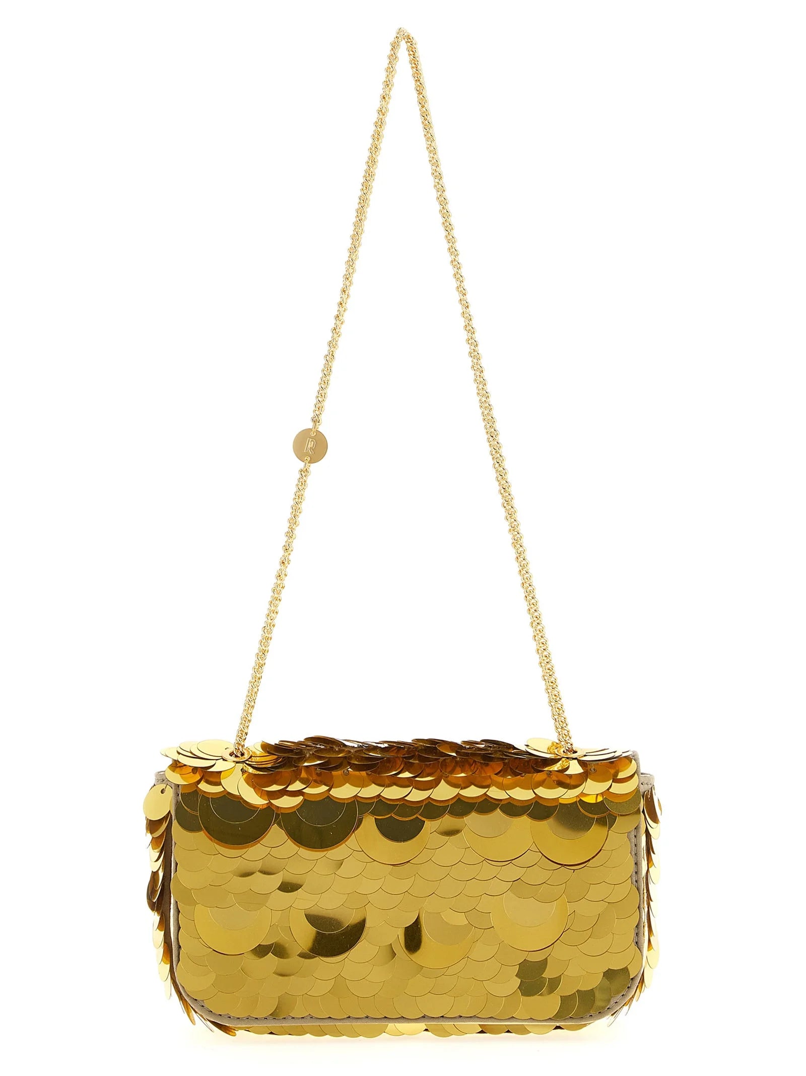 Paco Rabanne Gold Polyester Shoulder Bag