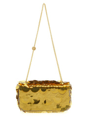 Paco Rabanne Gold Polyester Shoulder Bag