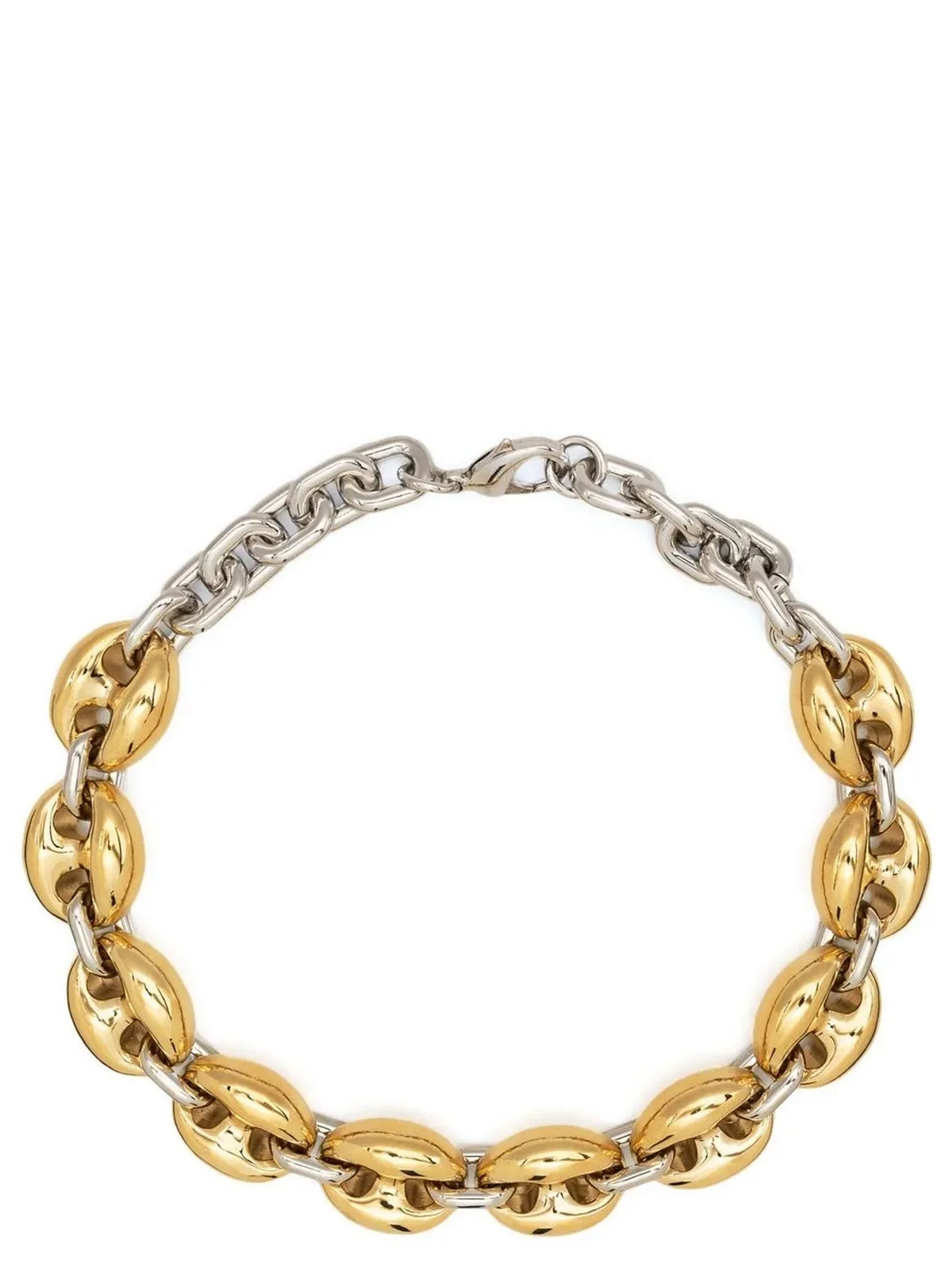 Paco Rabanne Multicolor Aluminum Necklace - One Size