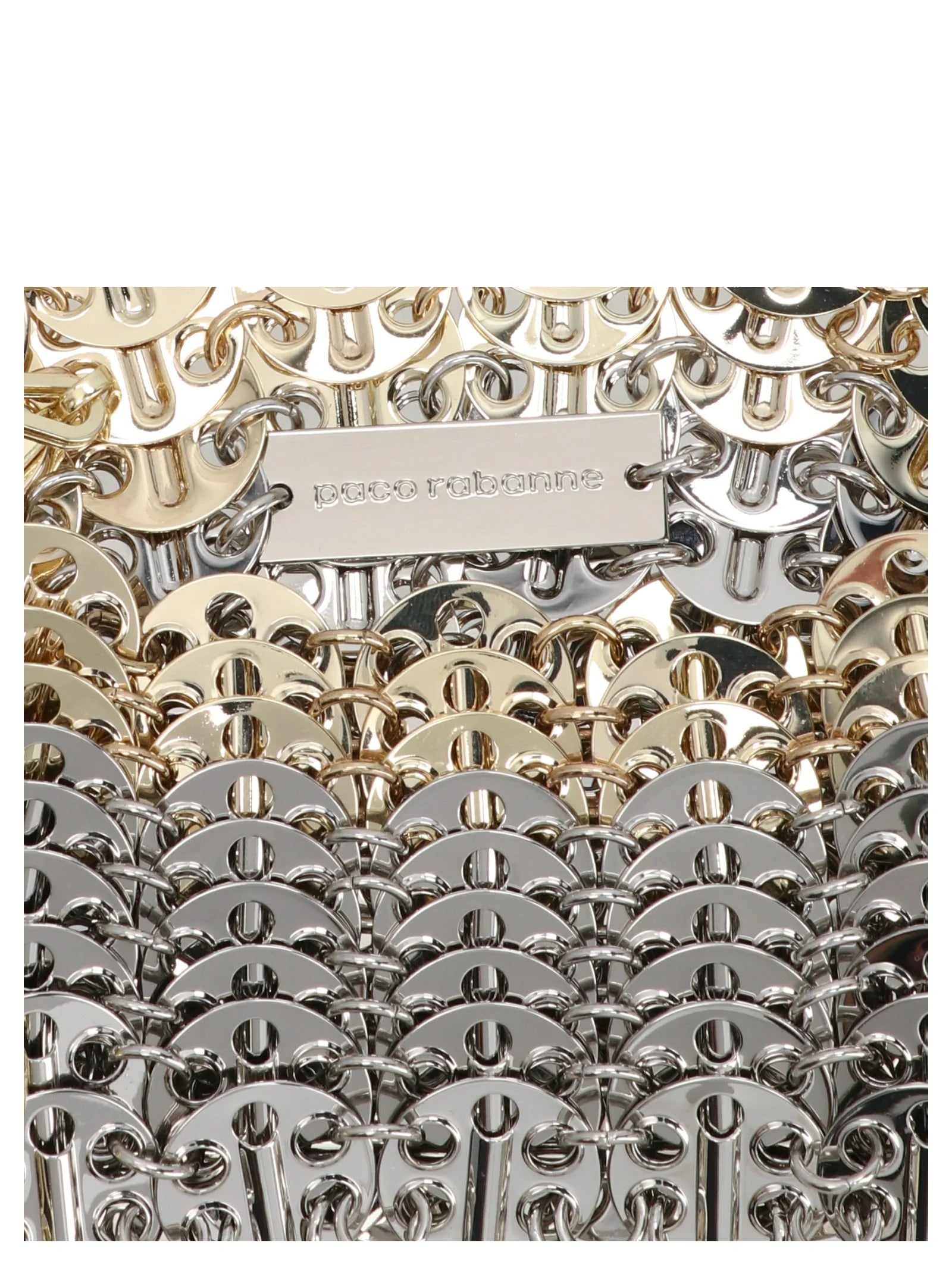 Paco Rabanne Multicolor Brass Shoulder Bag