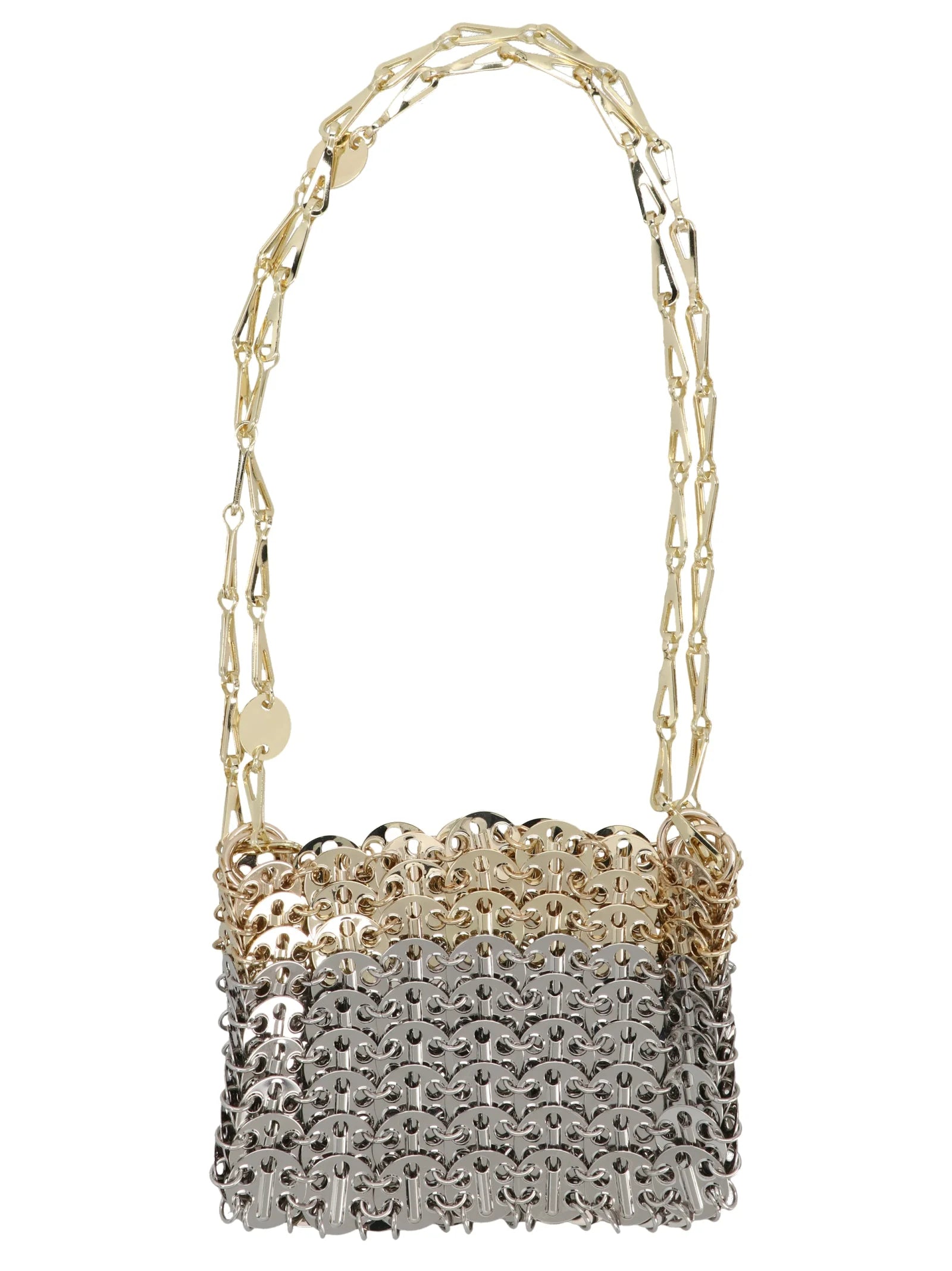 Paco Rabanne Multicolor Brass Shoulder Bag