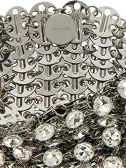 Paco Rabanne Silver Brass Shoulder Bag