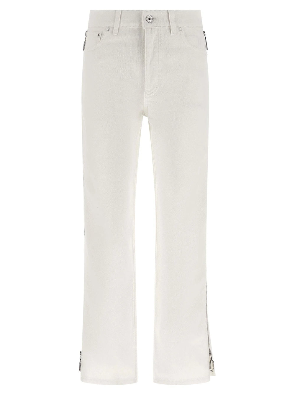 Paco Rabanne White Cotton Jeans Denim