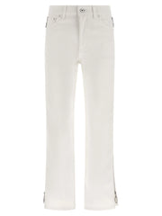 Paco Rabanne White Cotton Jeans Denim