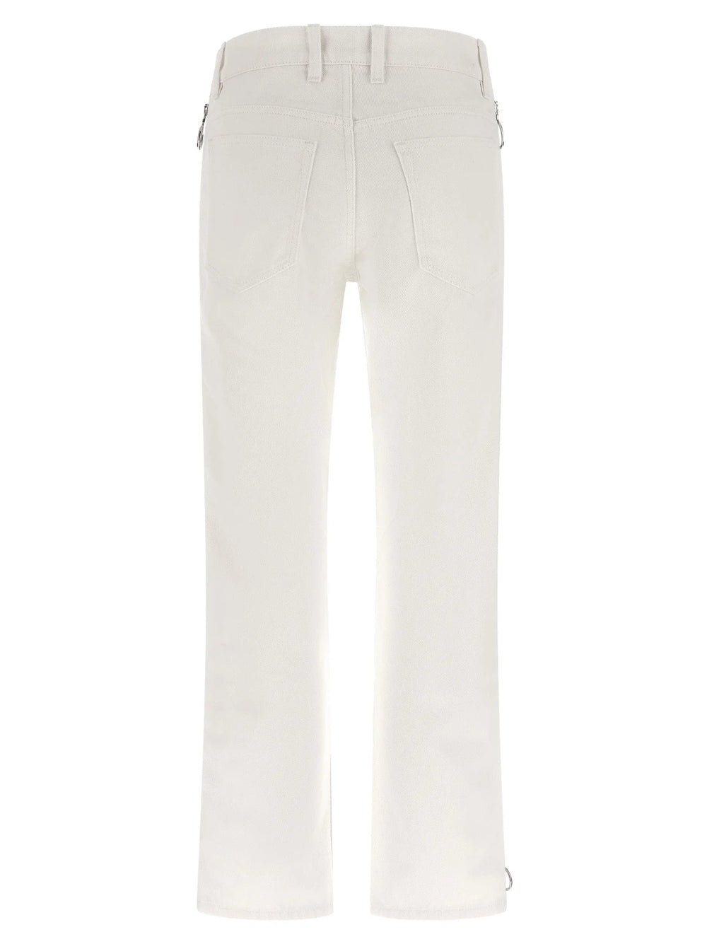Paco Rabanne White Cotton Jeans Denim