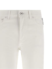 Paco Rabanne White Cotton Jeans Denim