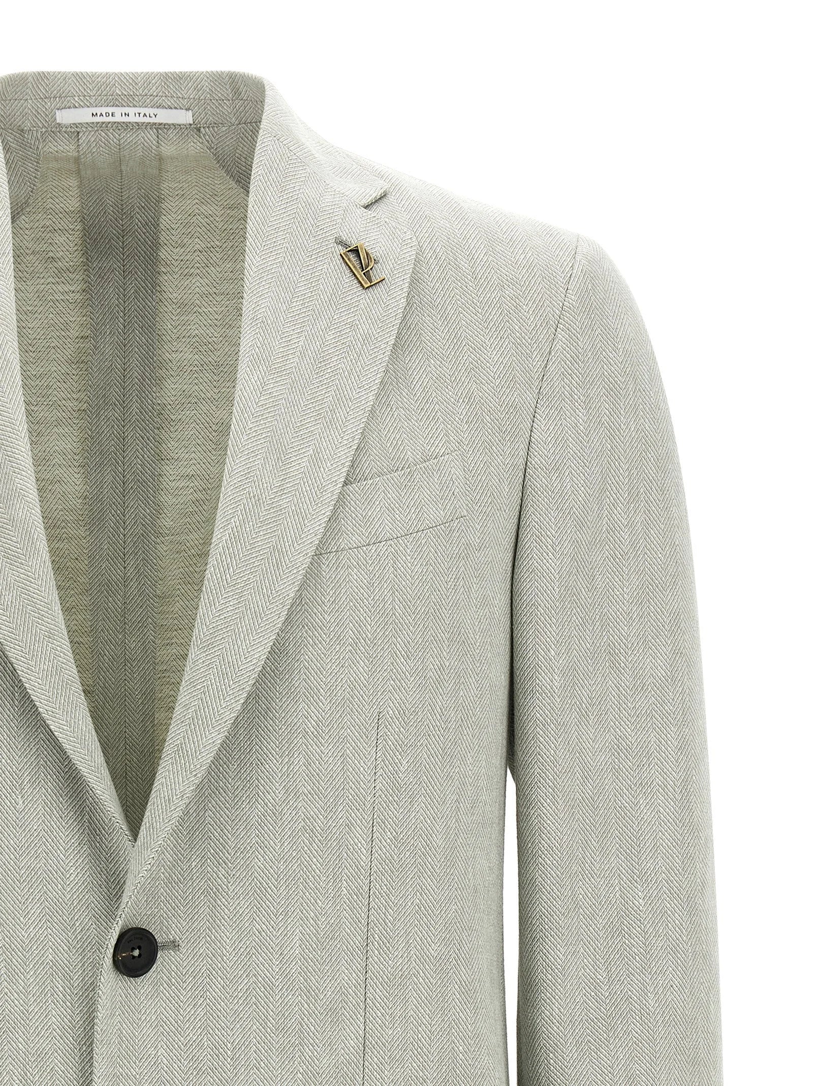 Pal Zileri Bicolor Linen Blazer