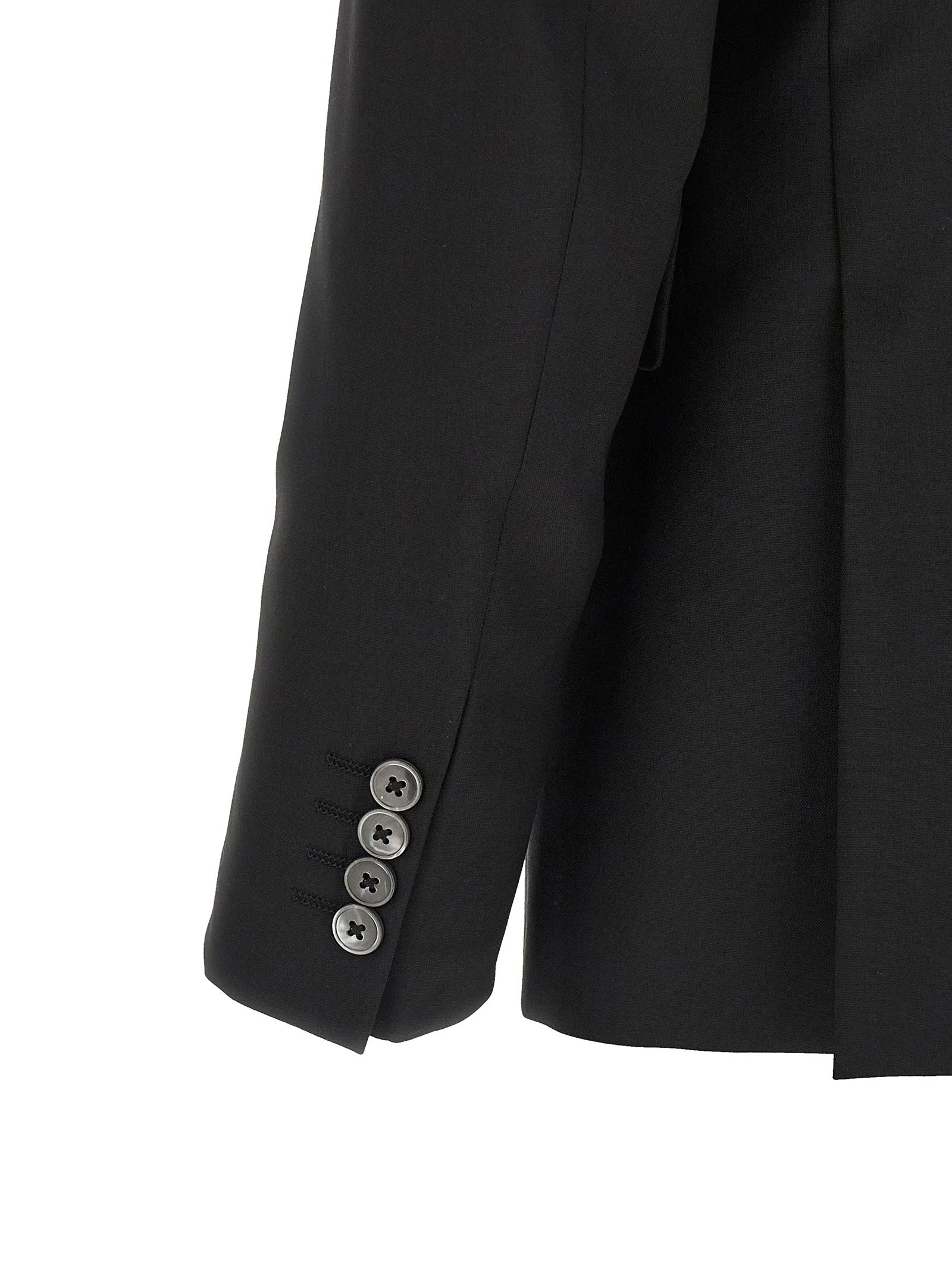 Pal Zileri Black Wool Two-Piece Suit