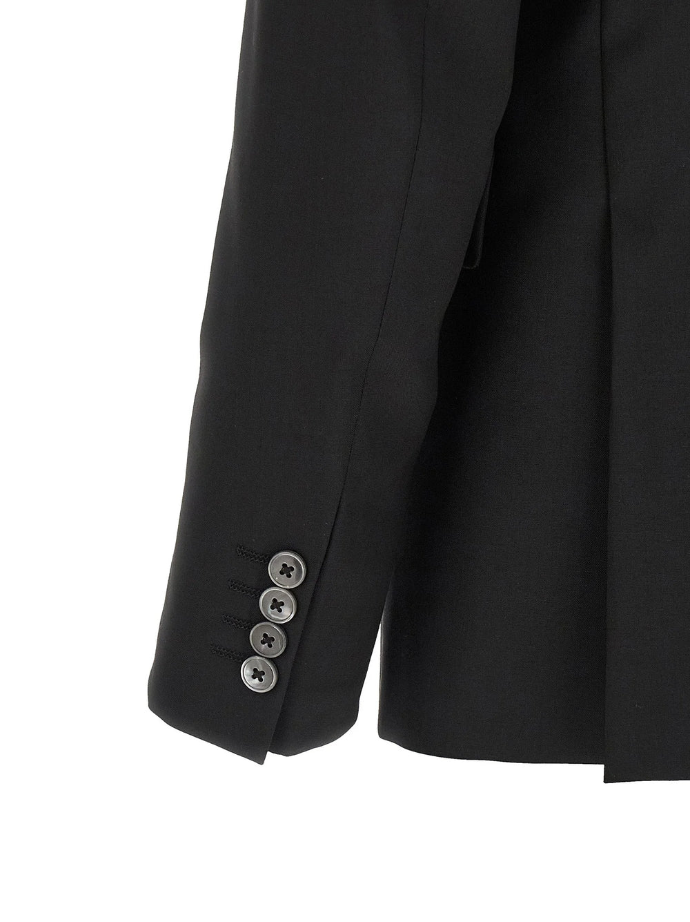 Pal Zileri Black Wool Two-Piece Suit
