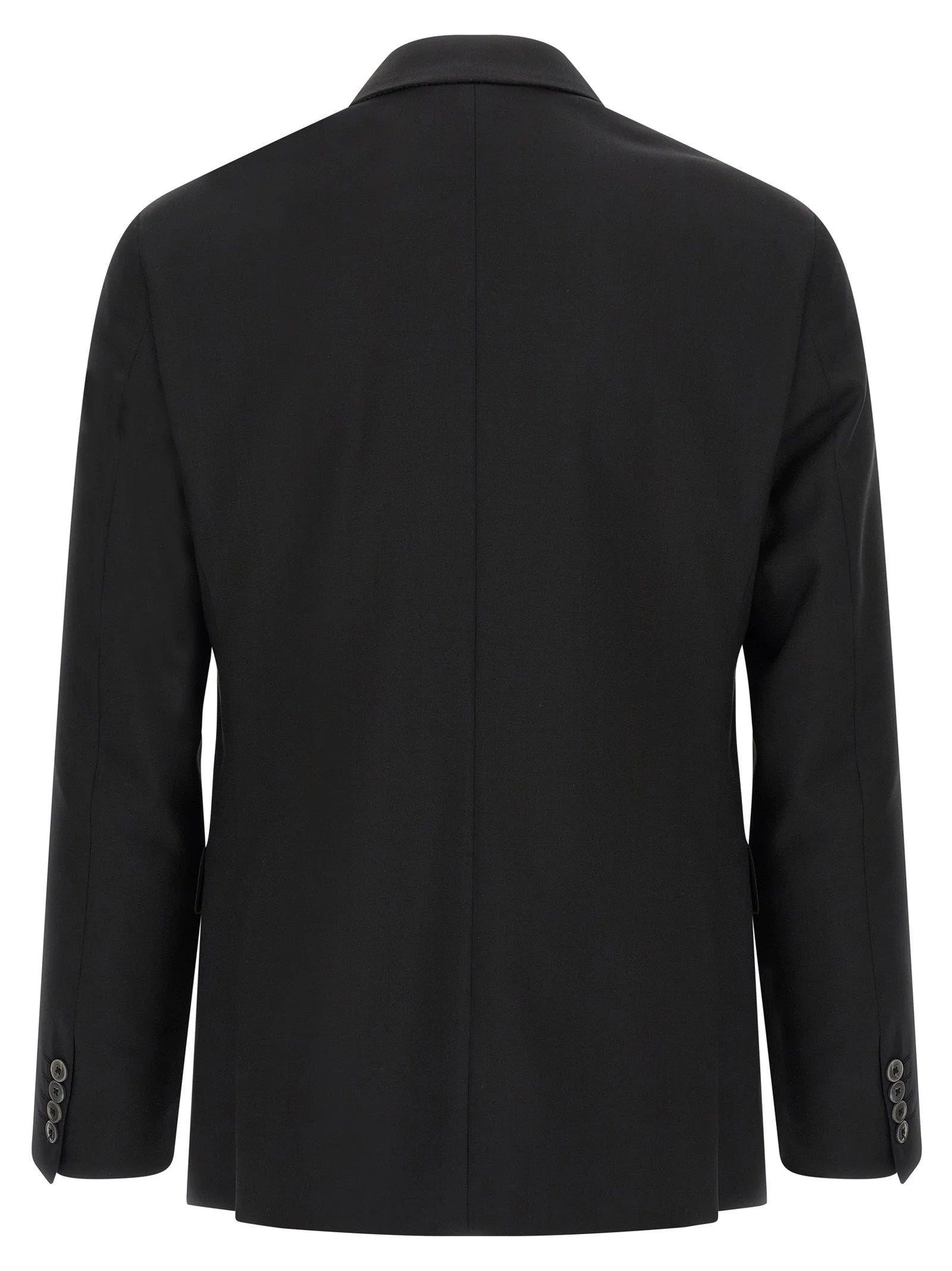 Pal Zileri Black Wool Two-Piece Suit