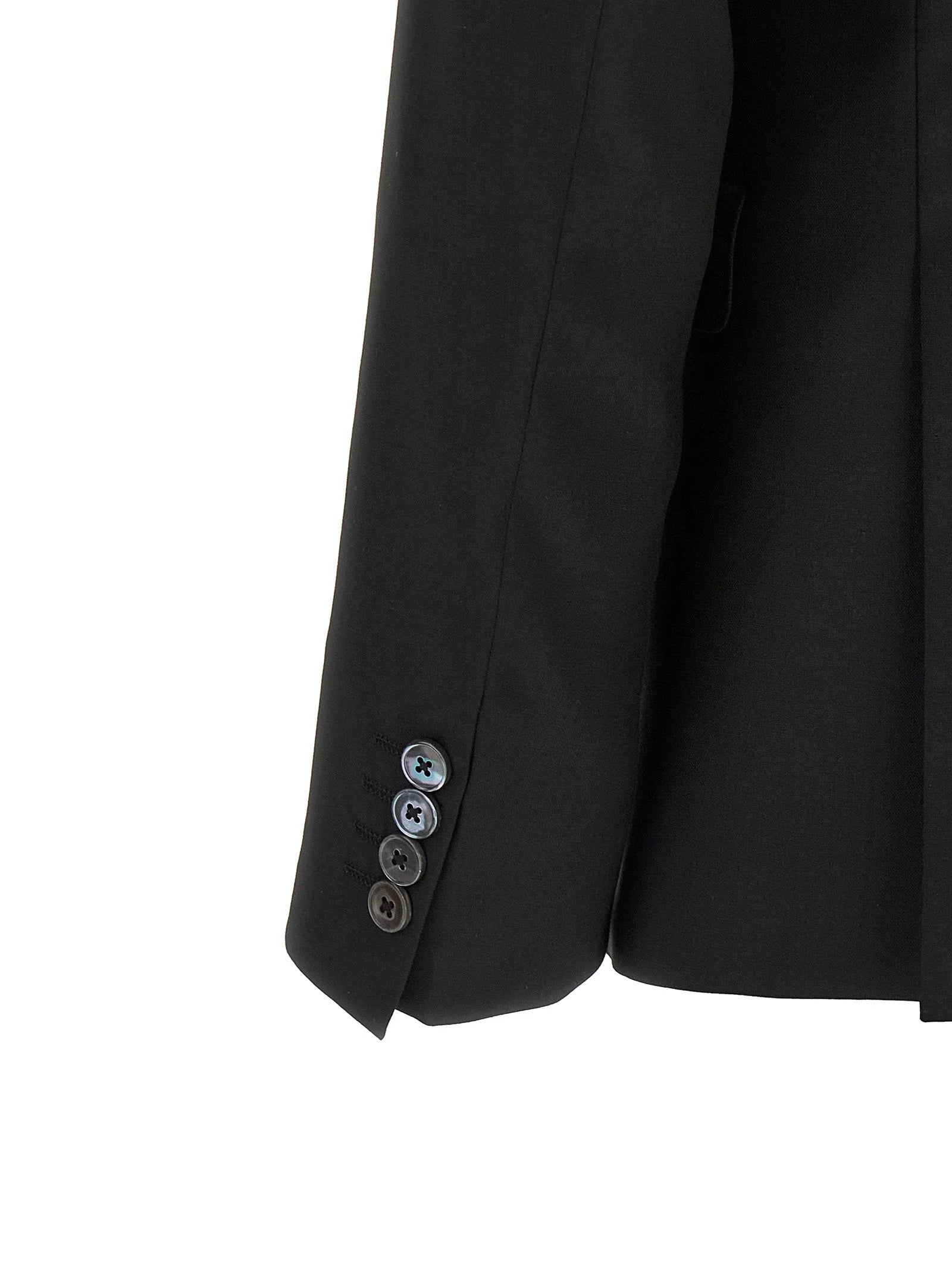 Pal Zileri Black Wool Two-Piece Suit