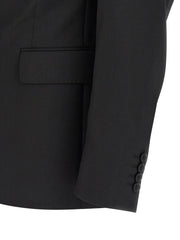 Pal Zileri Black Wool Two-Piece Suit