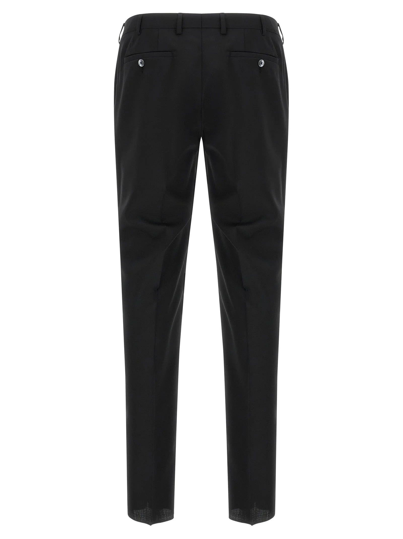 Pal Zileri Black Wool Two-Piece Suit