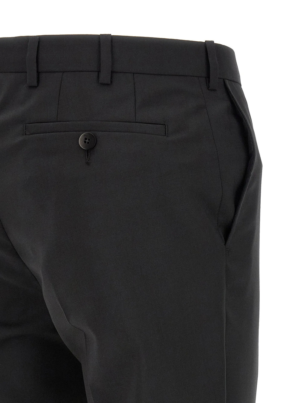 Pal Zileri Black Wool Two-Piece Suit