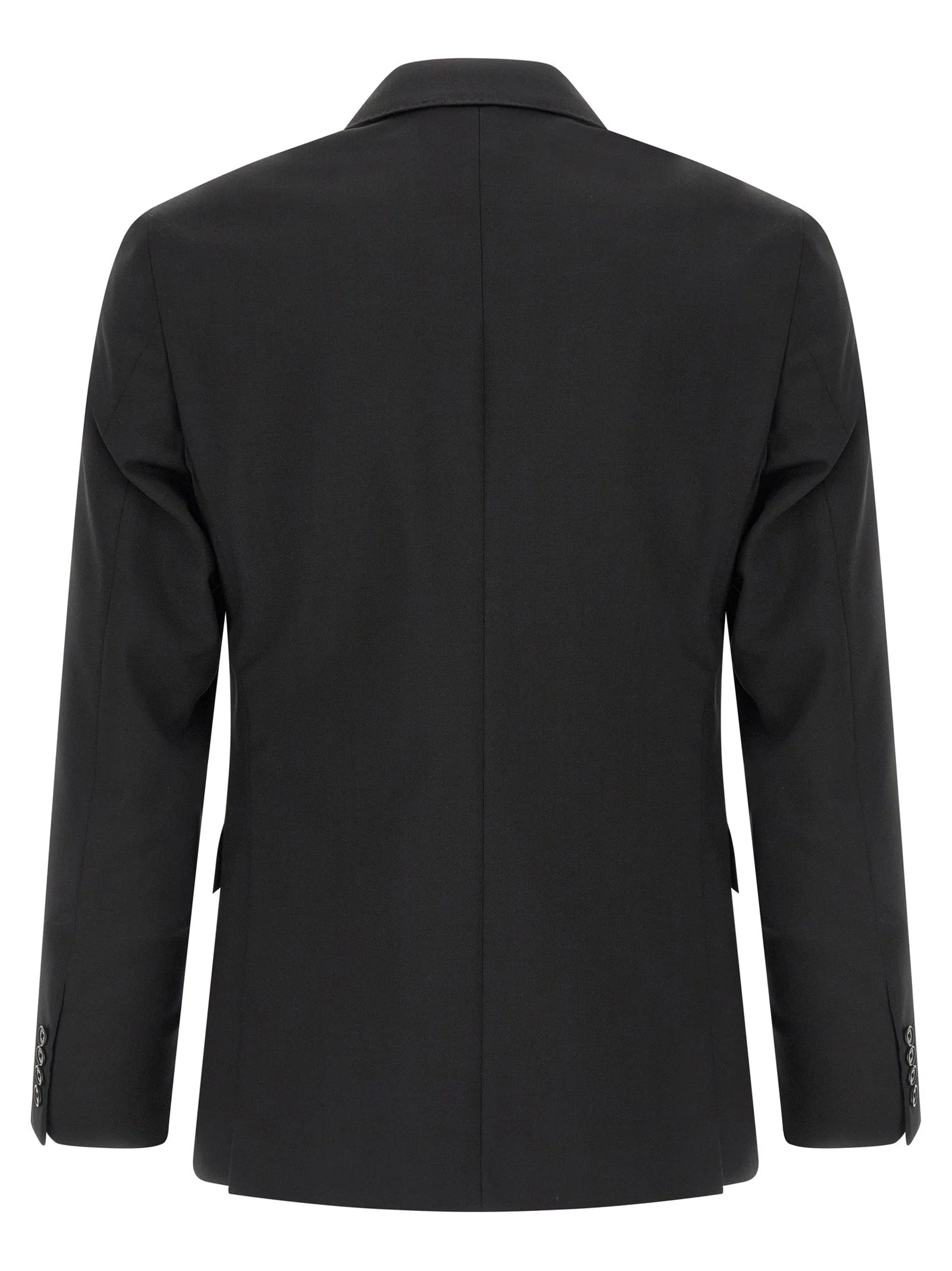 Pal Zileri Black Wool Two-Piece Suit