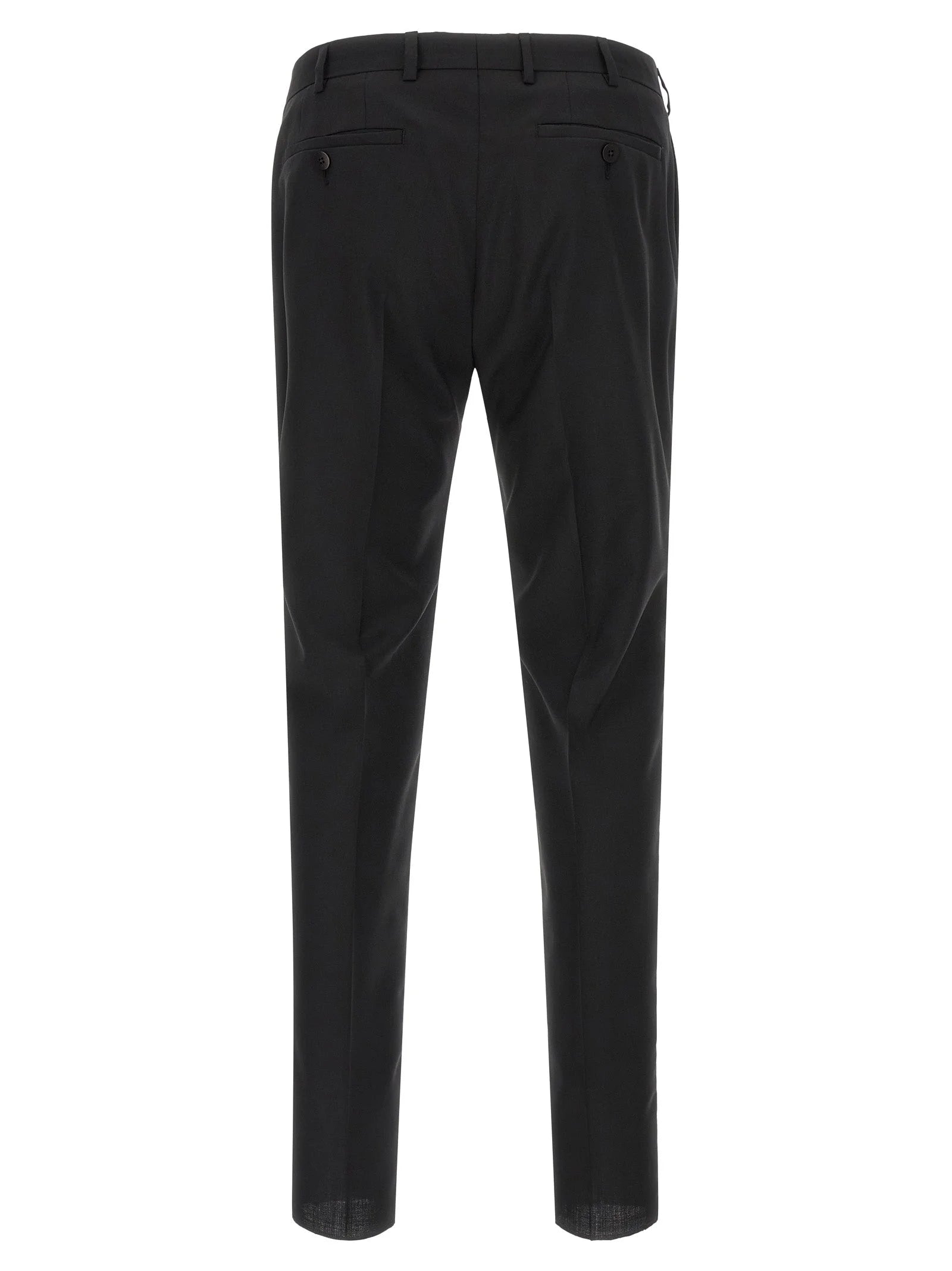 Pal Zileri Black Wool Two-Piece Suit