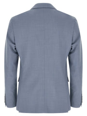 Pal Zileri Blue Polyester Two-Piece Suit