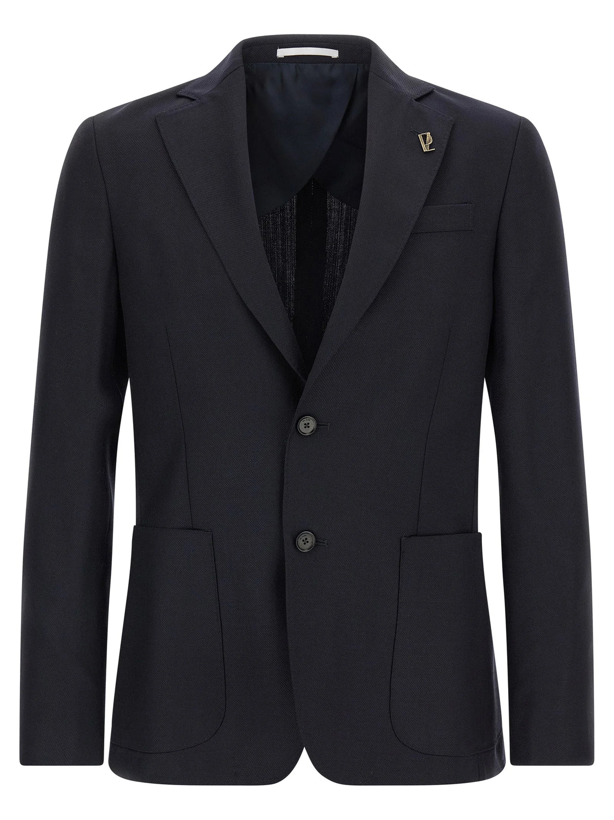 Pal Zileri Blue Wool Blazer