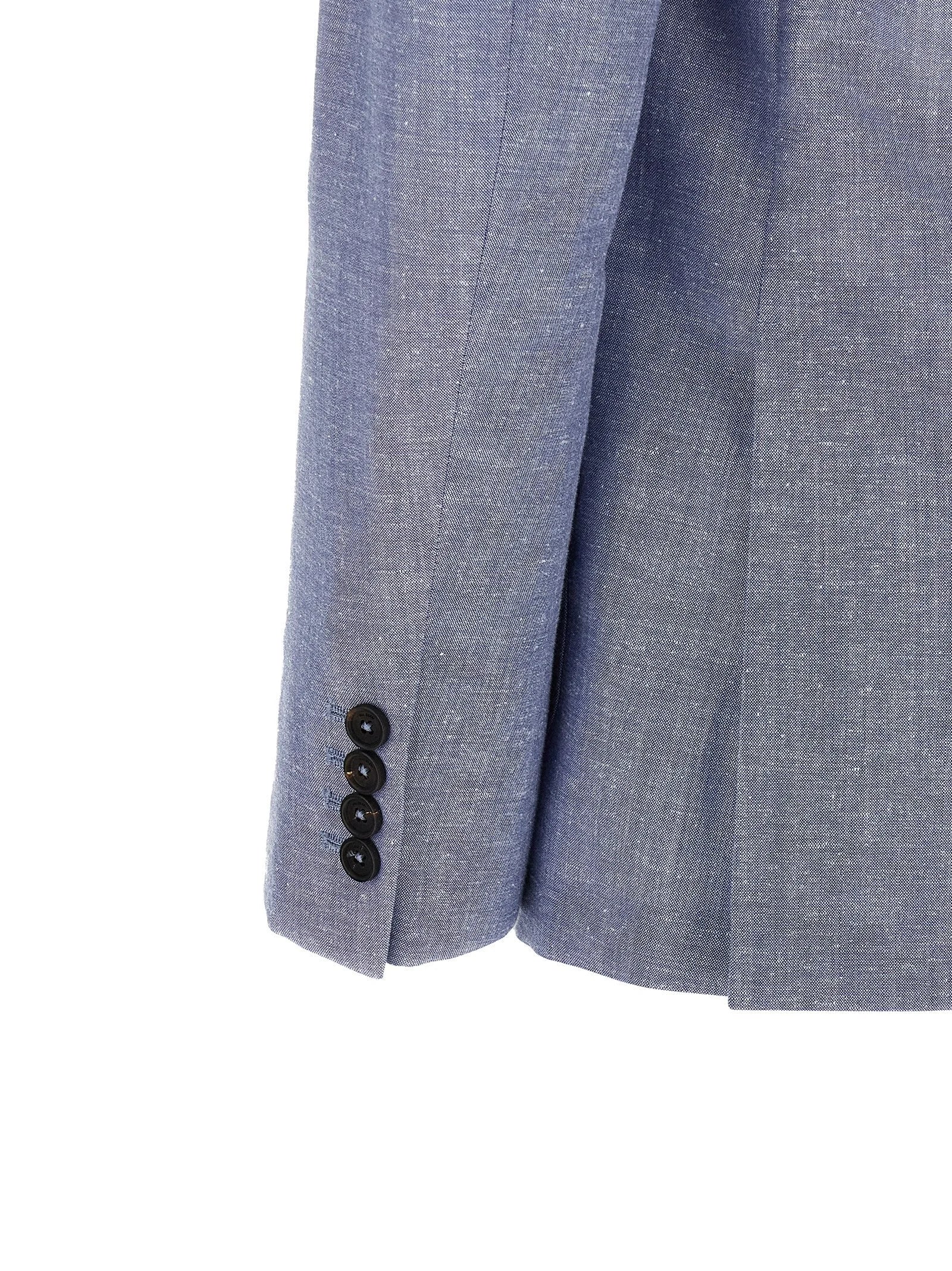 Pal Zileri Blue Wool Blazer
