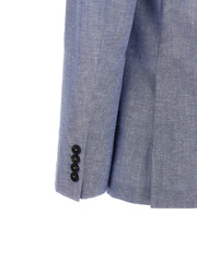 Pal Zileri Blue Wool Blazer