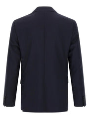 Pal Zileri Blue Wool Two-Piece Suit