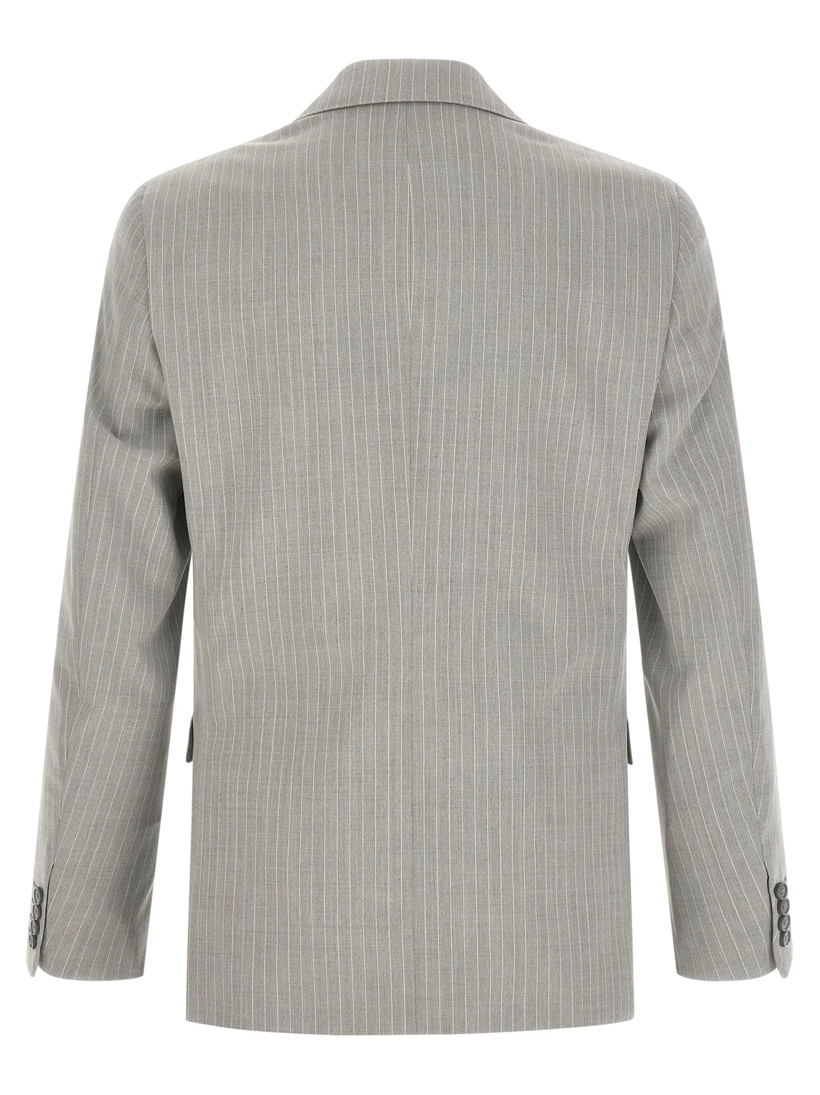 Pal Zileri Gray Polyester Two-Piece Suit